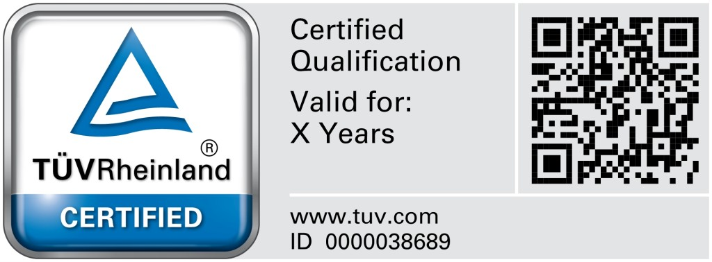 TUV Rheinhard Certificated TUV Rheinhard Certificated